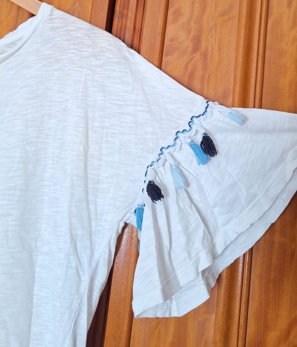 T-shirt Sfera branca S