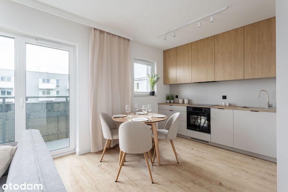 2 Pokoje_balkon_umeblowane Z Agd_parking_rowerownia