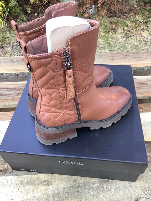 Botki Carmella brązowe r.36