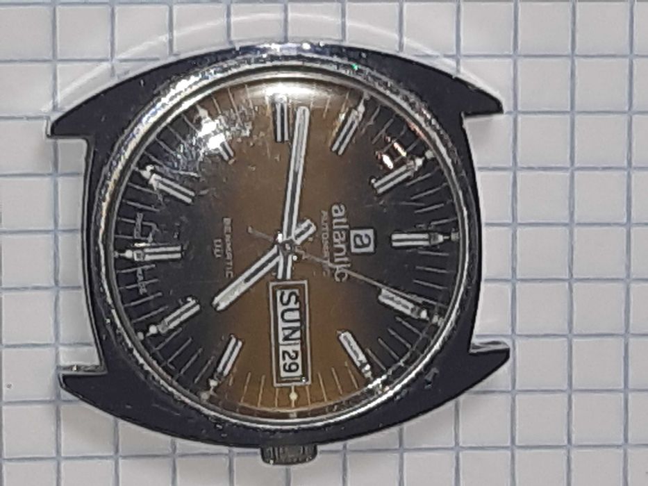 Шикарний швейцарський чоловічий годинник Atlantic Automatic