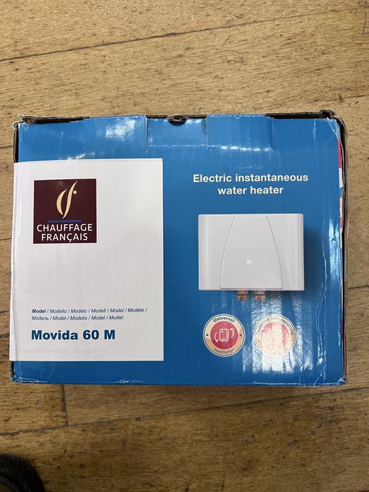 Esquentador elétrico instantâneo Movida 60M  6000W - NOVO
