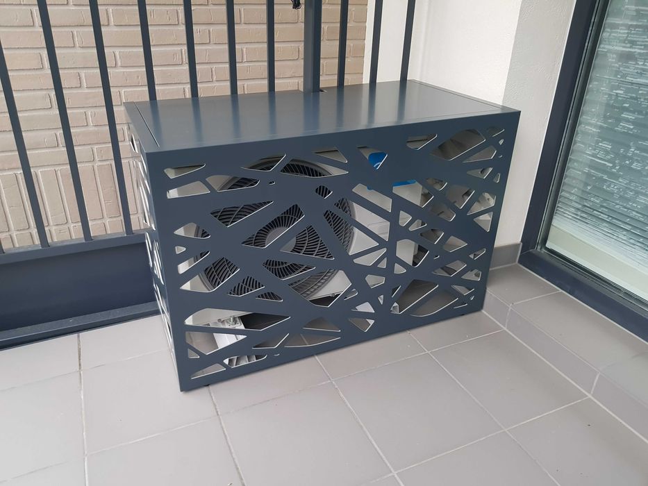 Obudowa klimatyzatora osłona maskownica agregatu pompy ciepła