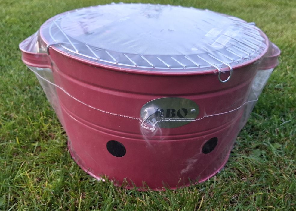 Grill węglowy turystyczny wiaderko, przenośny