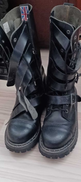 glany ze skóry naturalnej oryginalne ROCK 37,5 rozm