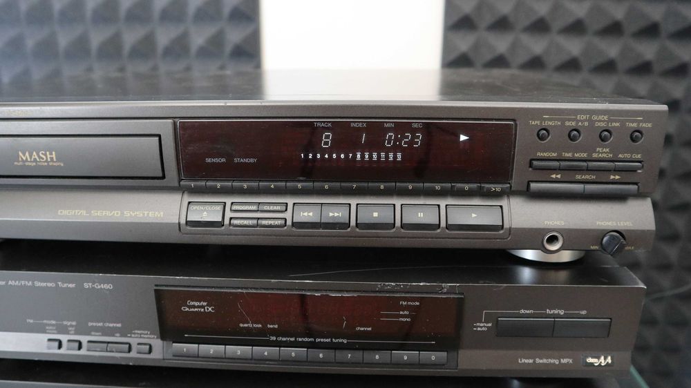 Стойка усилитель TECHNICS SU-VZ320 проигрывательTECHNICS sl-pg460a Фм тюнер TECHNICS st-g460