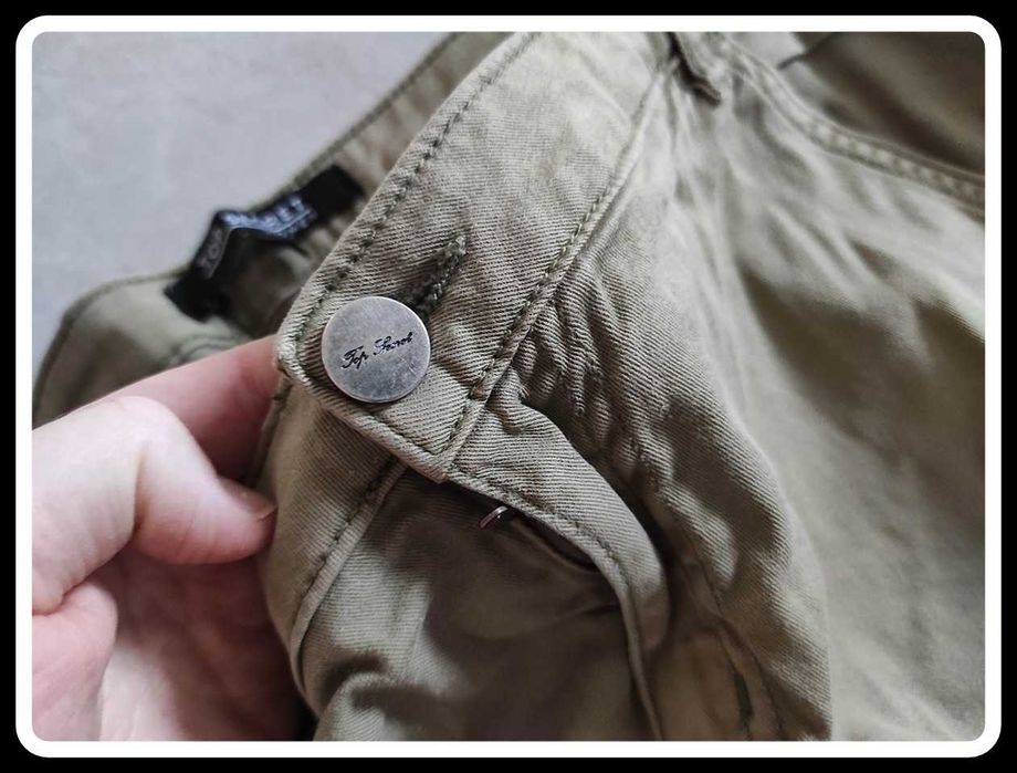 Top Secret spodnie długie 42 XL oliwkowe