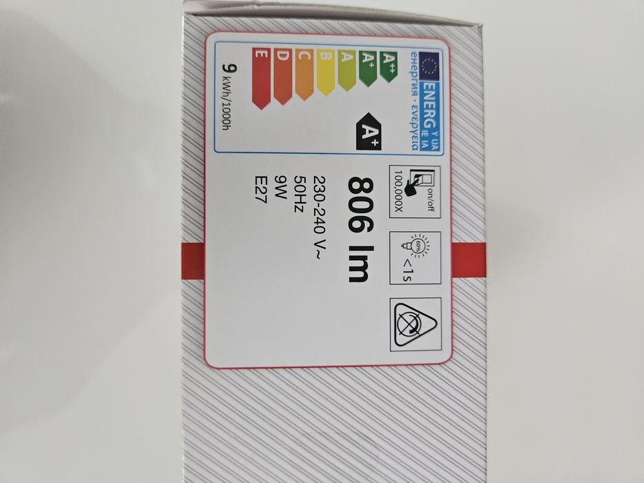 Żarówki LED B.K.Licht BKL1254 E27 9 W 2 szt. W14A5