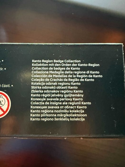 Lego Pokémon Kanto Region Badge Collection
