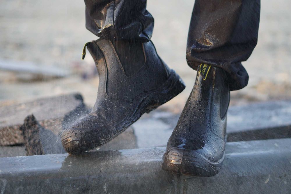 Захисне шкіряне взуття Дейтона зі сталевим носком та кевларом