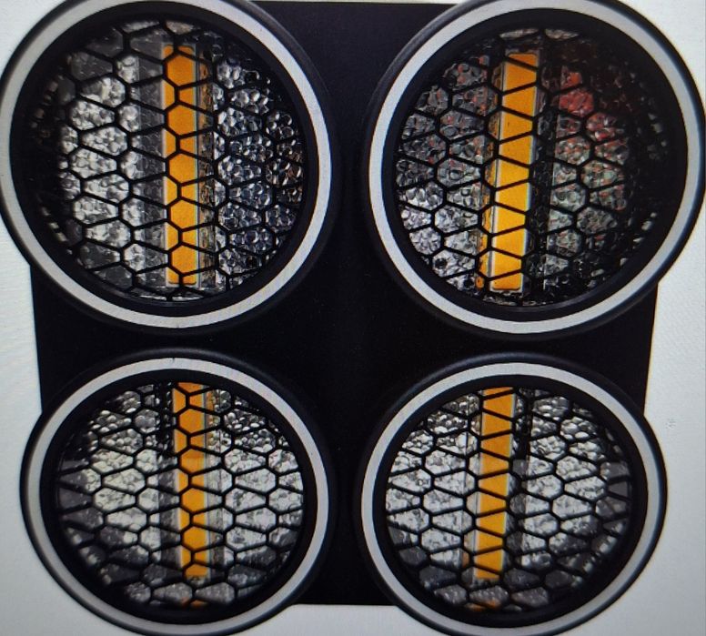 Reflektor sceniczny Light4Me Blinder LED 4 Ring (DMX)