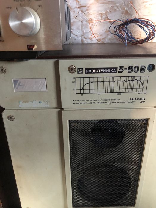Колонки акустика Радиотехника s-90 hi-fi