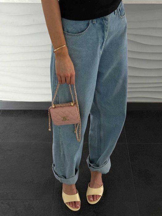 Chanel Calfskin Quilted Perfect Fit Wallet On Chain Mini Pink/Шанель Перфект Фіт ВОК Міні