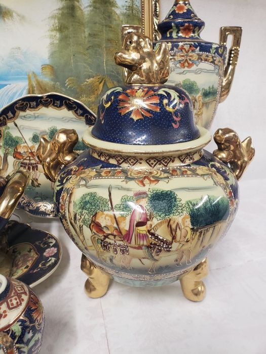 Lote peças vintage chinesas