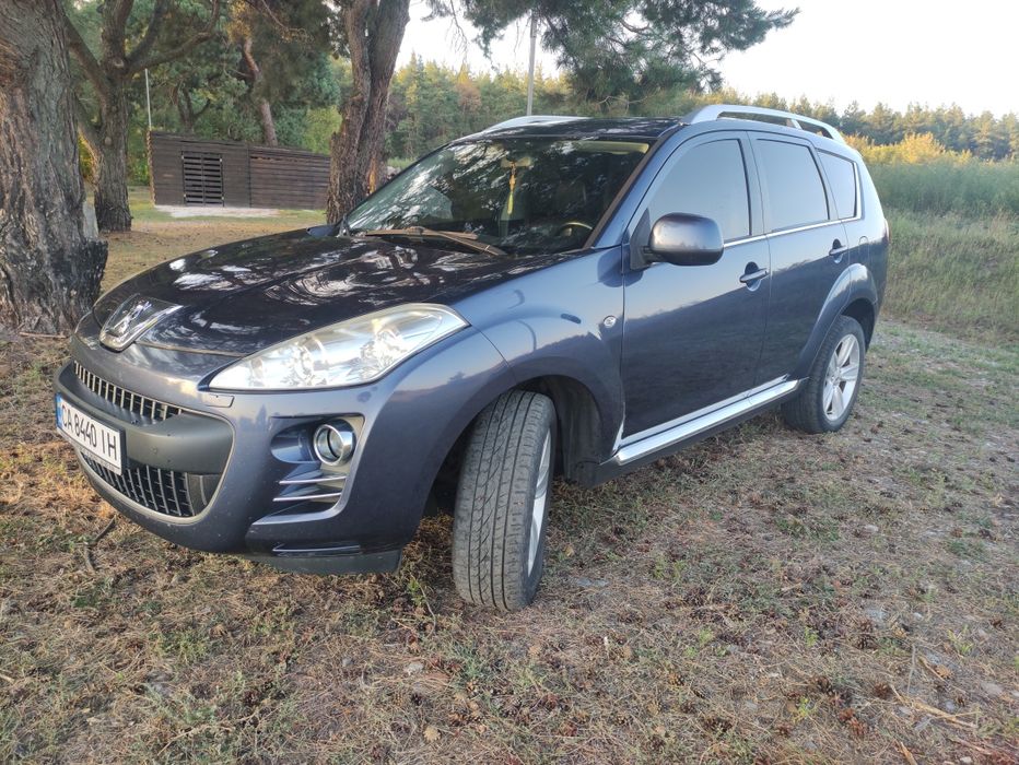 Peugeot 4007 2.2 дизель повний привід читати опис