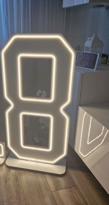 Wynajem cyfr led 100 cm