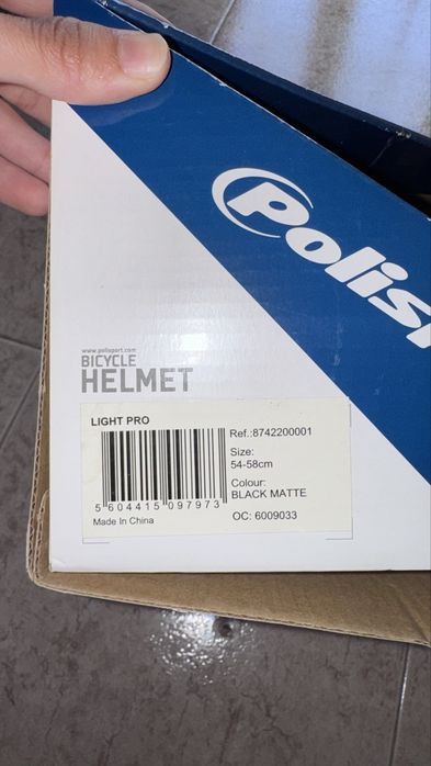 Capacete de Ciclismo Polisport Light Pro – Edição Especial Portugal Brasil Ride