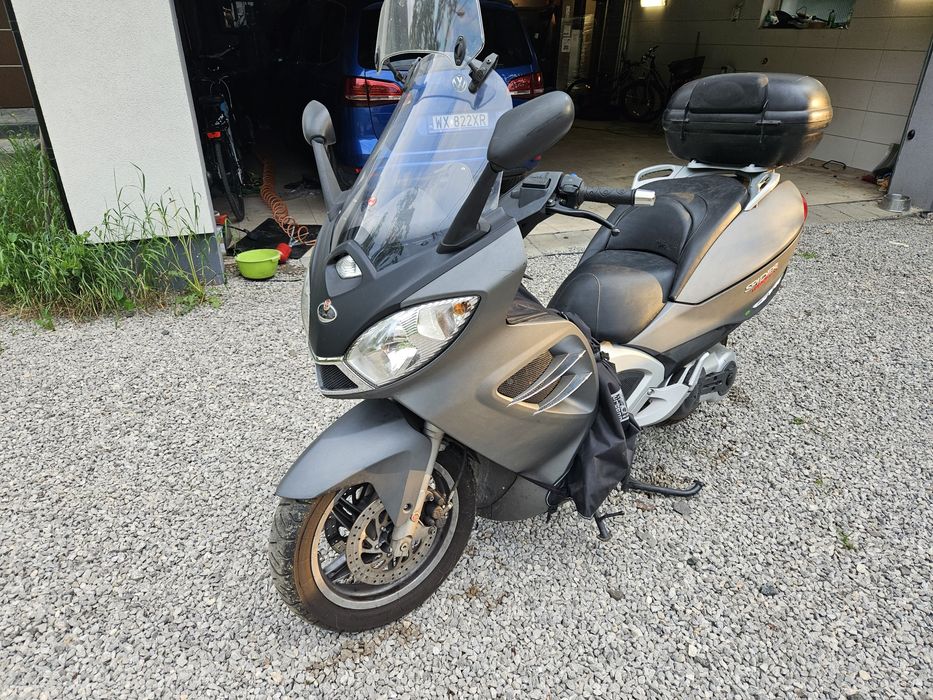 Malaguti Spidermax 500gt zamiana 2012 r  7800km dużo części