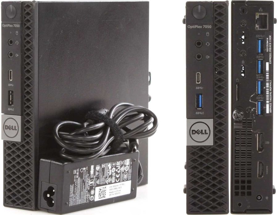 Неттоп Dell OptiPlex 7050 Micro (i3-7100T/8GB DDR4/m.2/WIN)