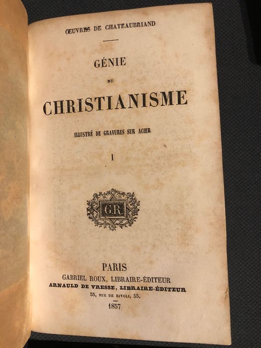 Chateaubriand - Génie du Christianisme (1857)