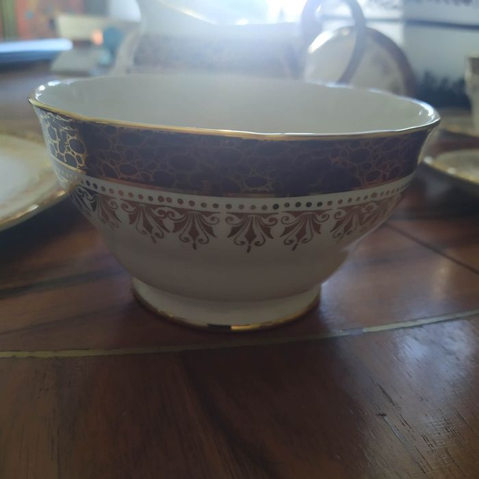 Serviço Numerado Porcelana Inglês de Chá/Café "Royal Standard"