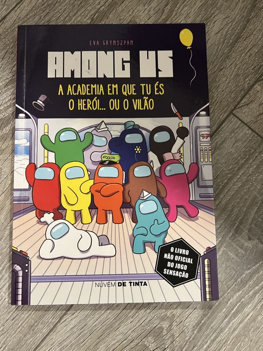 Livro “Among Us: A Academia em que Tu És o Herói... ou o Vilão”