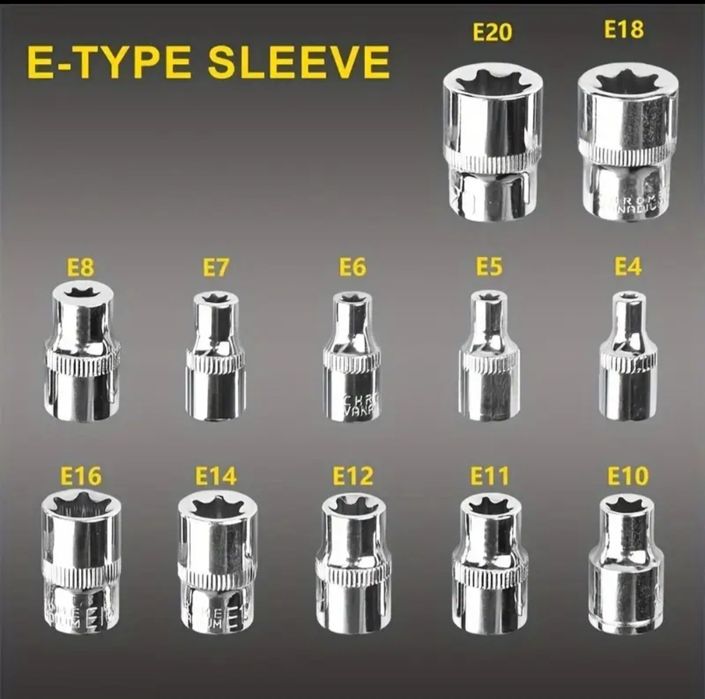 Kit 34 pcs soquete torx (Artigo Novo)