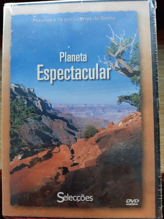 4 DVDs vídeo, série Passeios a Pé da Selecções.