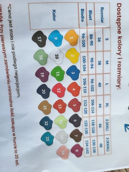 Fartuch damski medyczny porządkowy