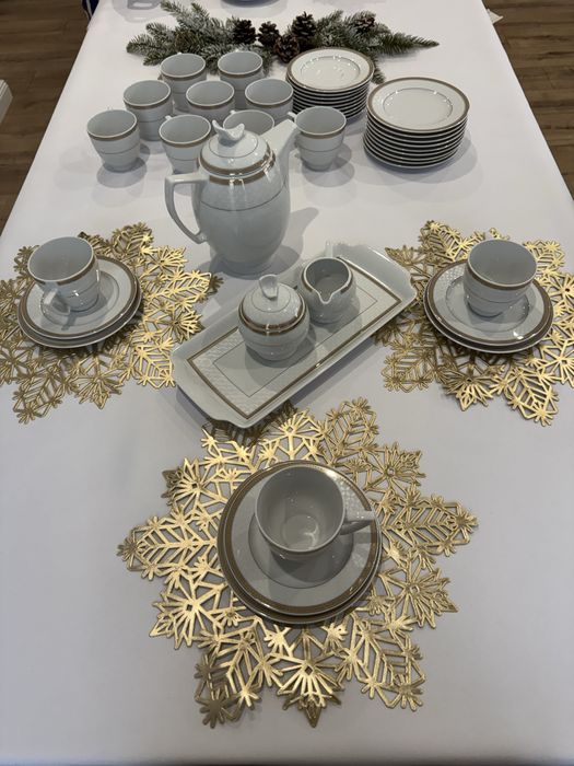 Serwis kawowy dla 12 os. 40 elementów Lubiana