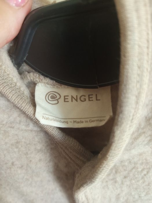 Kombinezon Engel Natur z wełny merino 100% | rozmiar 74/80