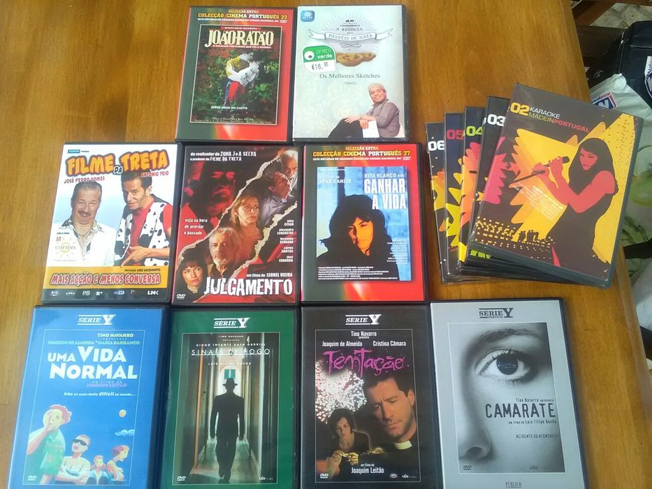 DVD várias séries e alguns selados