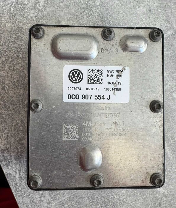Блок керування повним приводом 0CQ907554J Audi/Seat/Skoda/Volkswagen