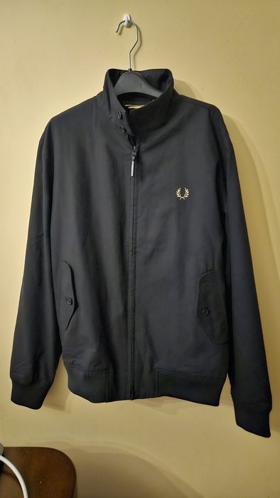 Kurtka harrington S granat fred perry spring