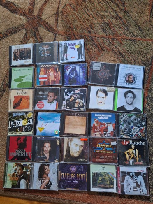 Płyty CD różne rodzaje