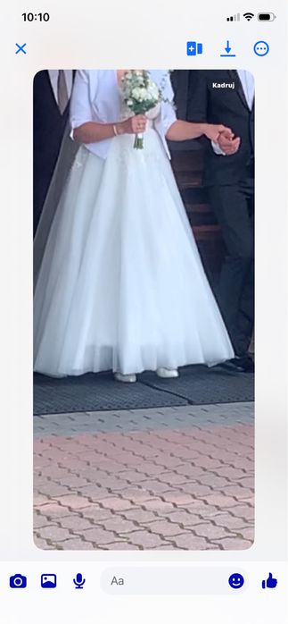 Suknia Ślubna bardzo Elegancka