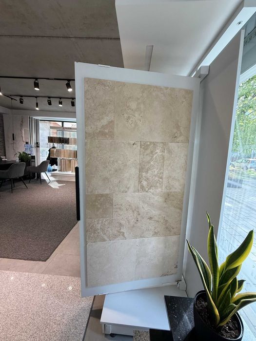 TRAWERTYN Light Premium | bębnowane | komplet 0,742 m²