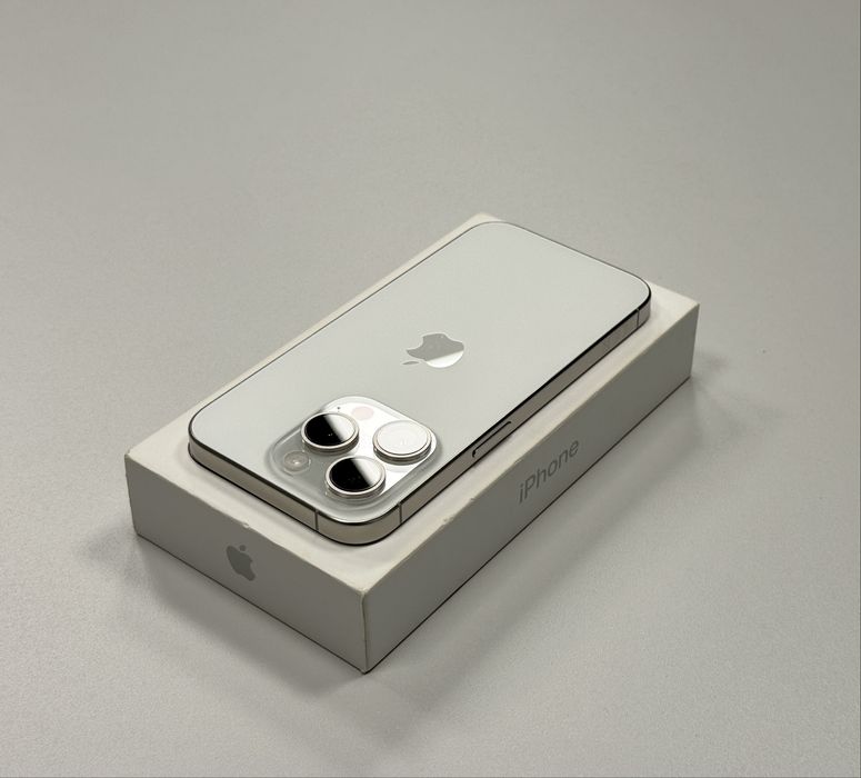 iPhone 15 Pro White Titanium 128GB | 87% kondycji