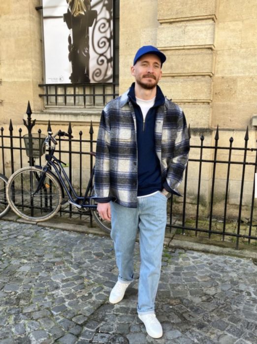 Uniqlo! Тепла Сорочка - пальто