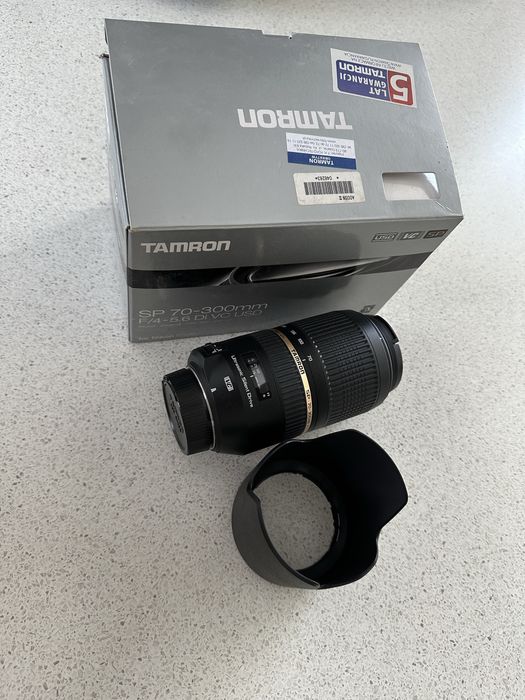 Obiektyw Tamron SP 70-300mm (Nikon)