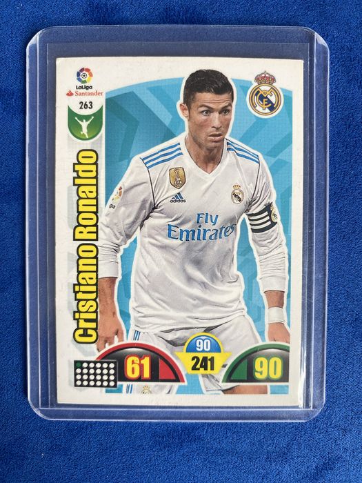 Carta Cristiano Ronaldo 2018 Real Madrid Liga Santander Adrenalyn XL