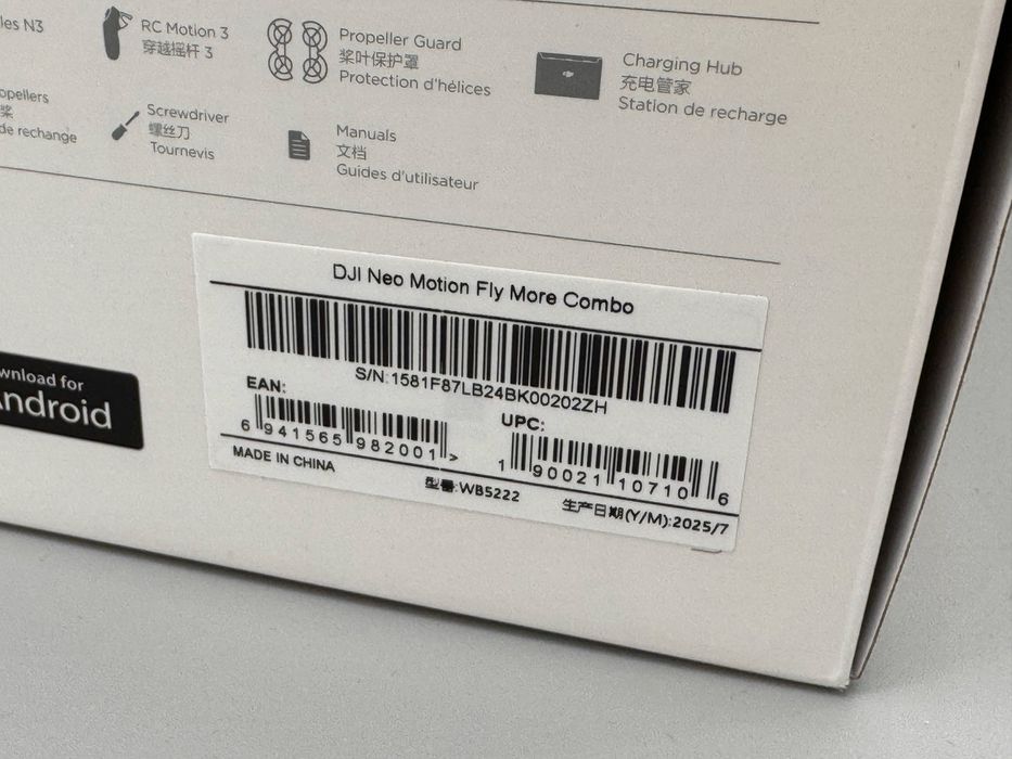 Dron DJI Neo Motion Fly More / nowy, gwarancja