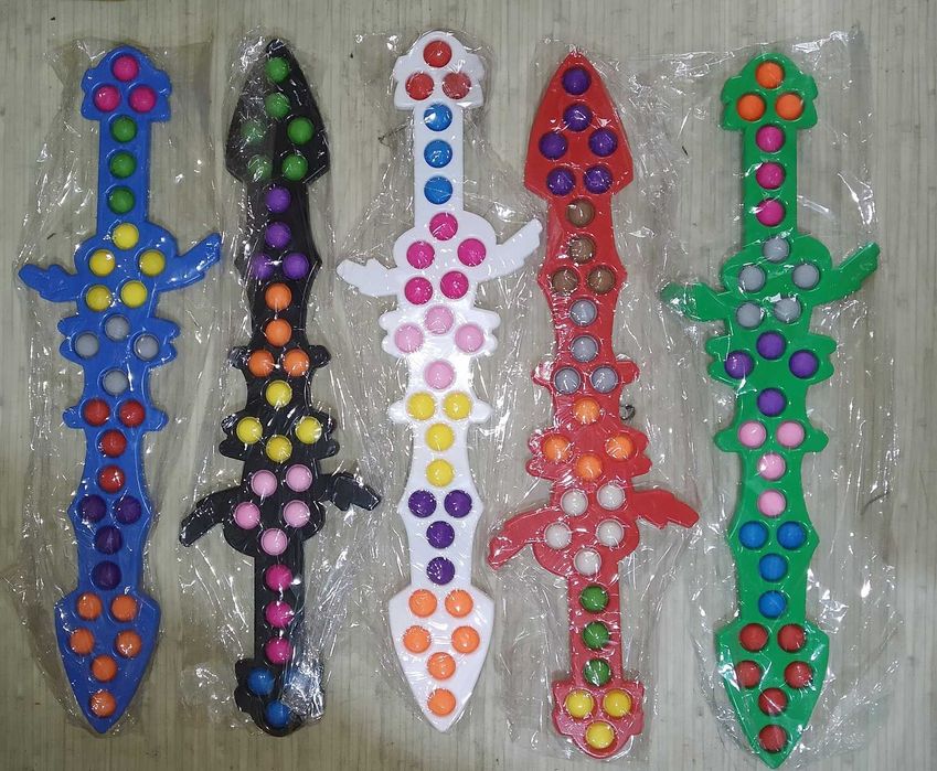 Меч,сабля с Поп ит,симпл димпл !Новинка!Антистресс,56 см!Пластмасса