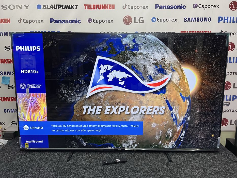 Телевізор Philips 75PUS7000/12 4K, SmartTV