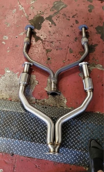 Тюнинг, выхлоп. Y-pipe Infiniti G25/G35/G37/Q40/Q50/Q60 Nissan 350Z/370Z/Z