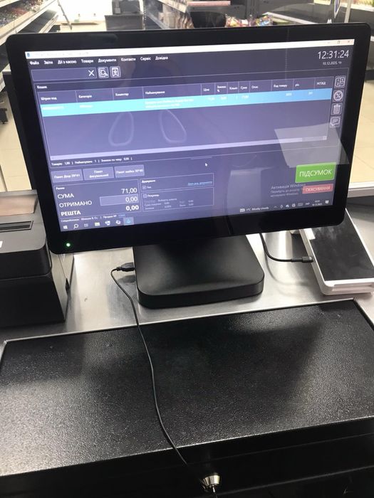 Продам Pos термінал Wintec NPOS50 з дисплеєм покупця