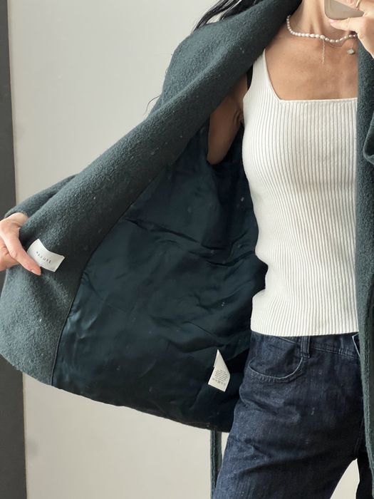 Płaszcz z wełny i wiskozy Jigsaw