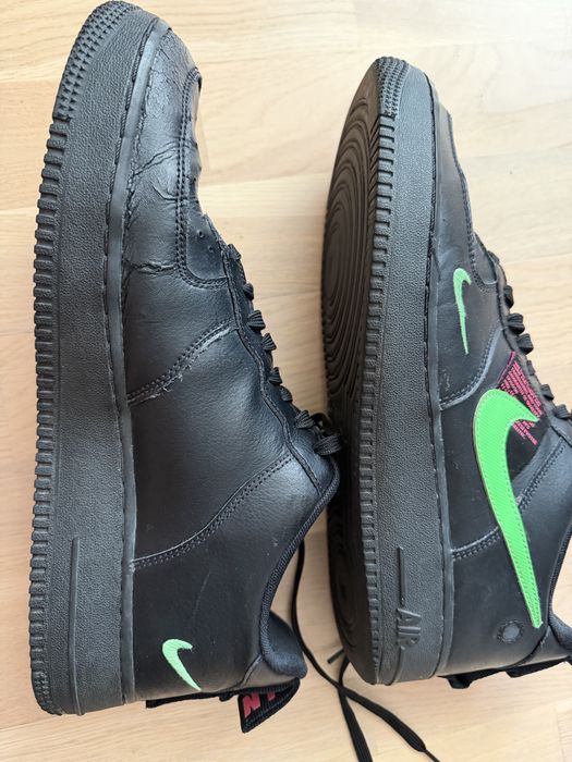 Кроссовки Nike Air Force 1 Low Utility "Black/Hyper/Pink/Scream/Green"