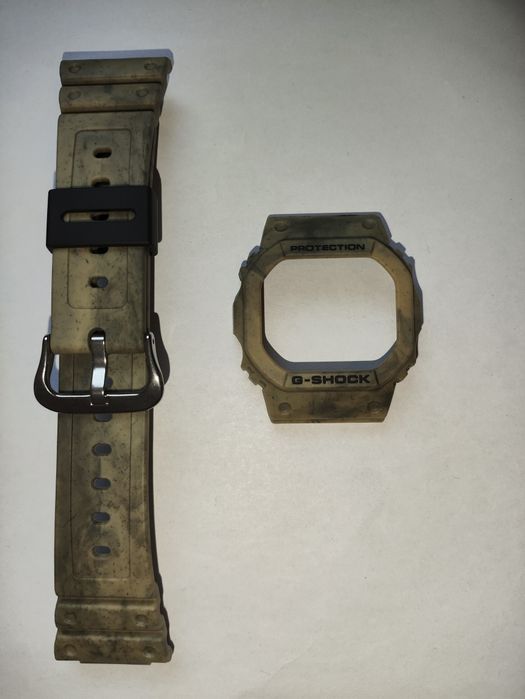 Oryginalny pasek oraz bezel do zegarka Casio  G-SHOCK GW-B5600SL-5ER z kolekcji Sand Land