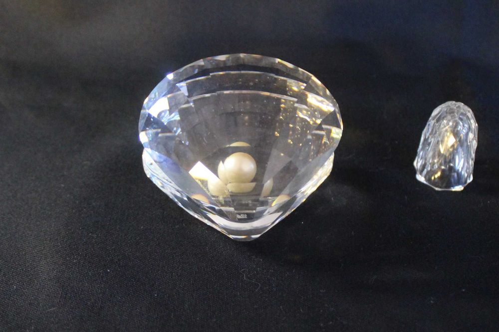 Figura de coleção Concha com Pérola da Swarovski (artigo 014389)