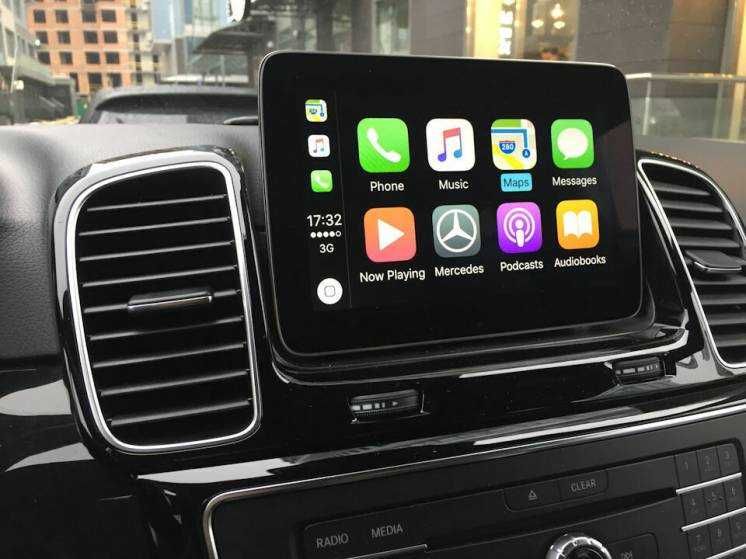 Активация Apple Carplay и Android Auto на Mercedes 2016 -2018гг